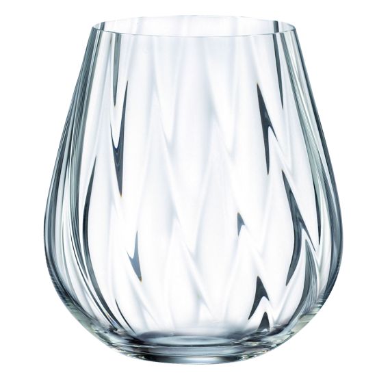 Набор из 6-ти стаканов для виски CORA OPTIC, 380 мл, Crystal Bohemia