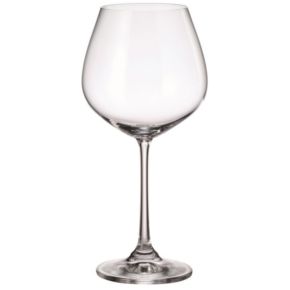 Набор из 6-ти бокалов для красного вина COLUMBA, 640 мл, Crystal Bohemia