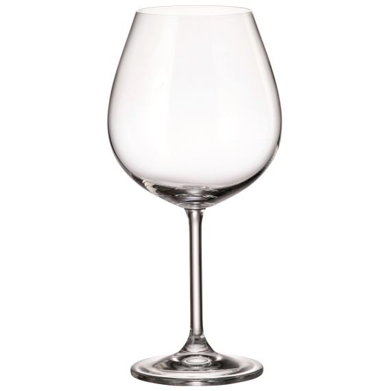 Набор из 6-ти бокалов для красного вина COLIBRI, 650 мл, Crystal Bohemia