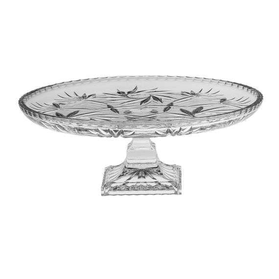 Тарелка для торта на ножке PINWHEEL, 30 см, Crystal Bohemia