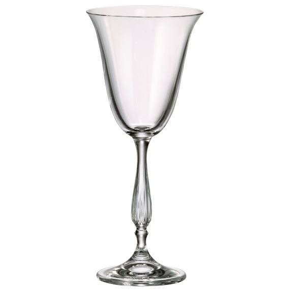 Набор из 6-ти бокалов для белого вина FREGATA, 185 мл, Crystal Bohemia