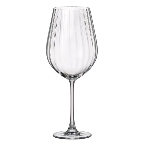 Набор из 6-ти бокалов для красного вина COLUMBA OPTIC, 850 мл, Crystal Bohemia