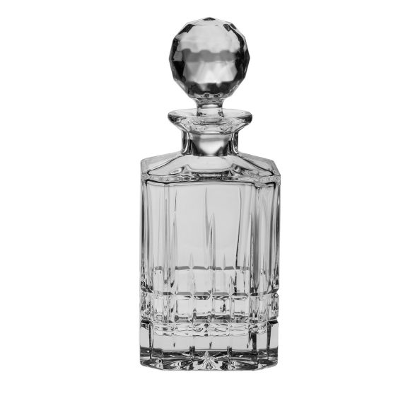 Набор для виски Dover, 1 штоф 800 мл и 6 стаканов 320 мл, Crystal Bohemia