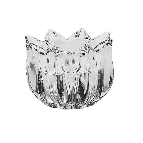 Подсвечник Тюльпан для плавающей свечи, 7,5 см, Crystal Bohemia