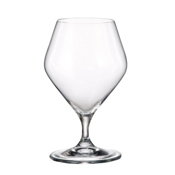 Набор из 6-ти бокалов для коньяка LOXIA, 395 мл, Crystal Bohemia