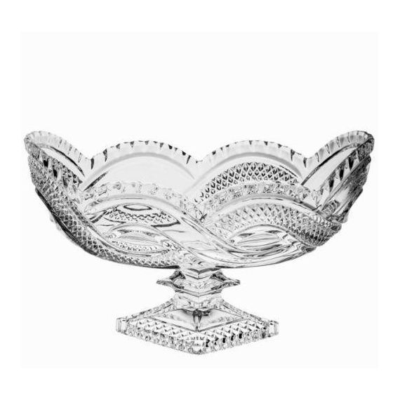 Салатник на ножке Denise, 31 см, Crystal Bohemia