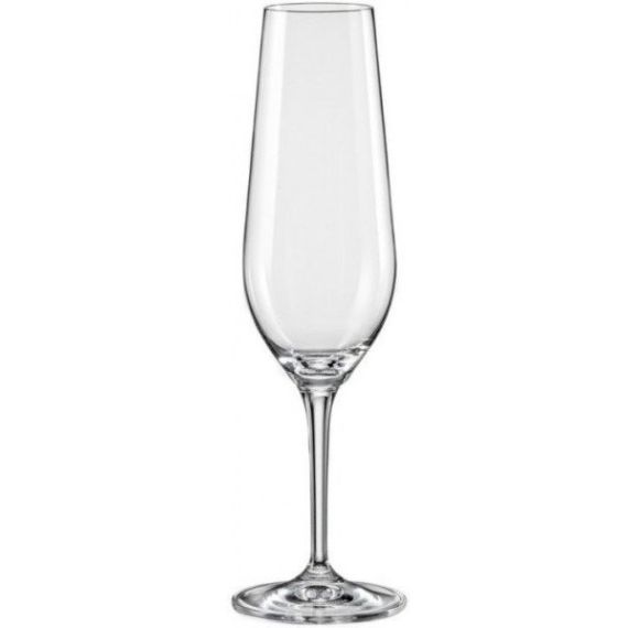 Набор из 2-х бокалов для шампанского AMOROSO, 200 мл, Crystalex