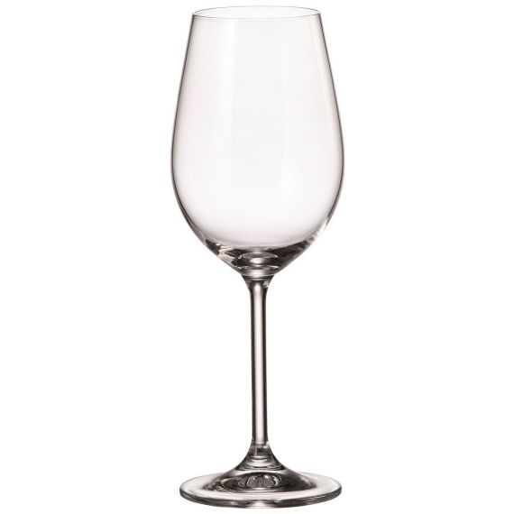 Набор из 6-ти бокалов для белого вина COLIBRI, 350 мл, Crystal Bohemia