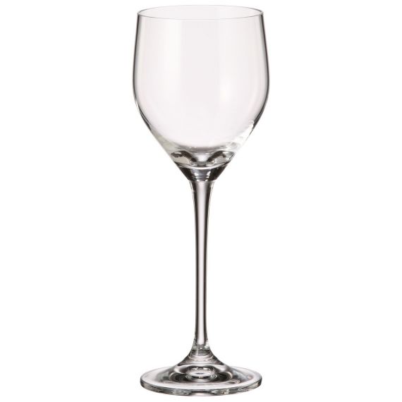 Набор из 6-ти бокалов для белого вина SITTA, 245 мл, Crystal Bohemia