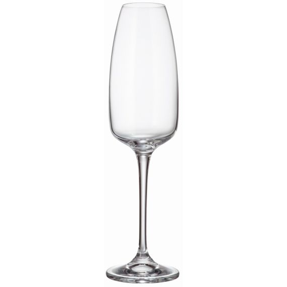 Набор из 2-х бокалов для шампанского ANSER, 290 мл, Crystal Bohemia