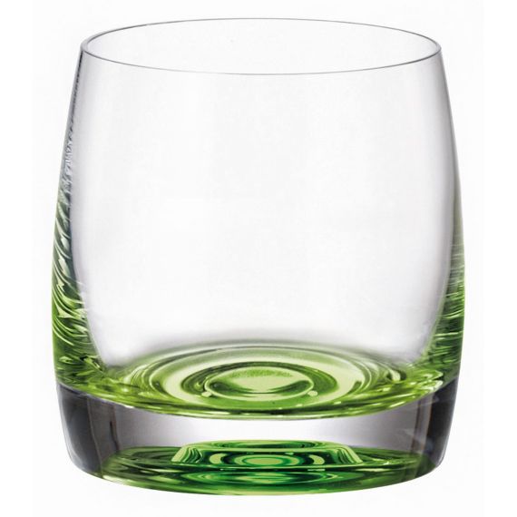 Набор из 6-ти стопок PAVO AQUA green, 60 мл, Crystal Bohemia