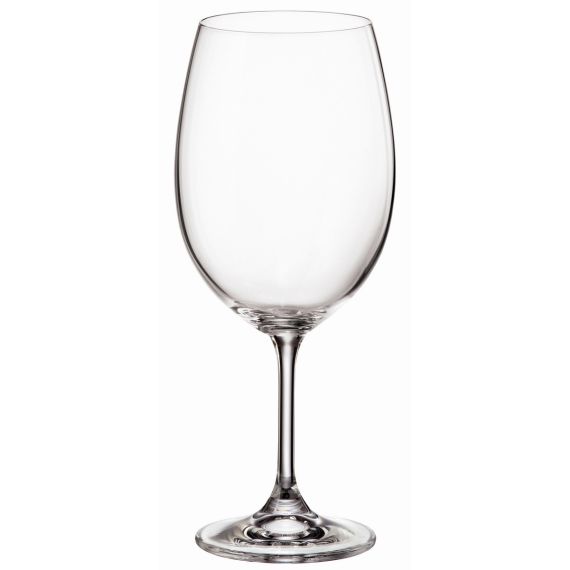 Набор из 6-ти бокалов для красного вина SYLVIA, 580 мл, Crystal Bohemia