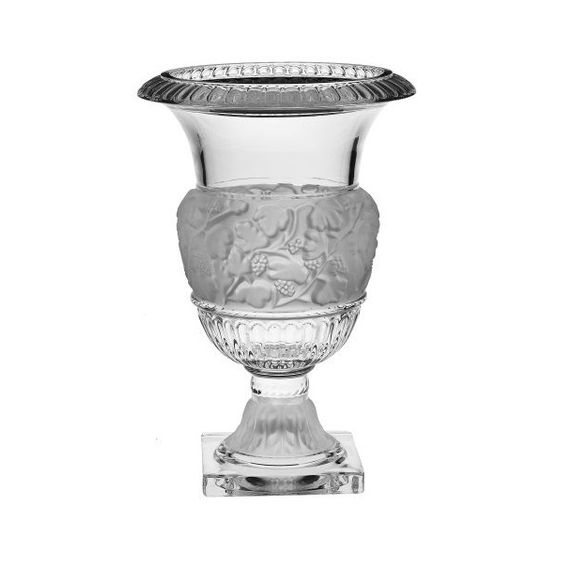 Ваза на ножке Antique, Linearis & Anife, 30,5 см, Crystal Bohemia