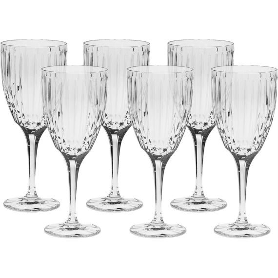 Набор из 6-ти бокалов для вина Skyline, 320 мл, Crystal Bohemia