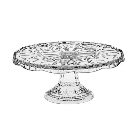 Тарелка для торта на ножке Tulip 28,5 см , Crystal Bohemia