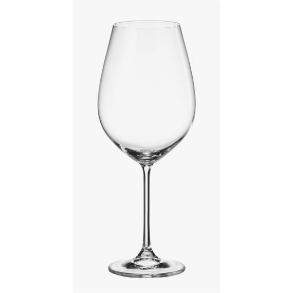 Набор из 6-ти бокалов для красного вина Columba, 850 мл, Crystal Bohemia