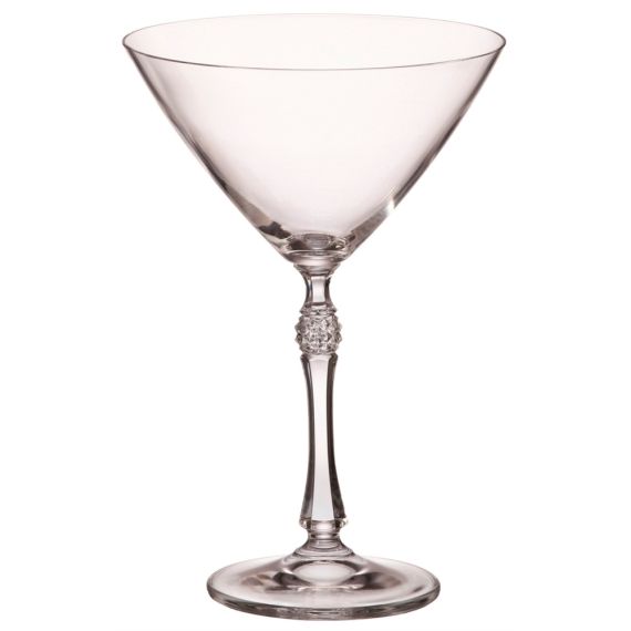 Набор из 6-ти бокалов для мартини Parus, 280 мл, Crystal Bohemia