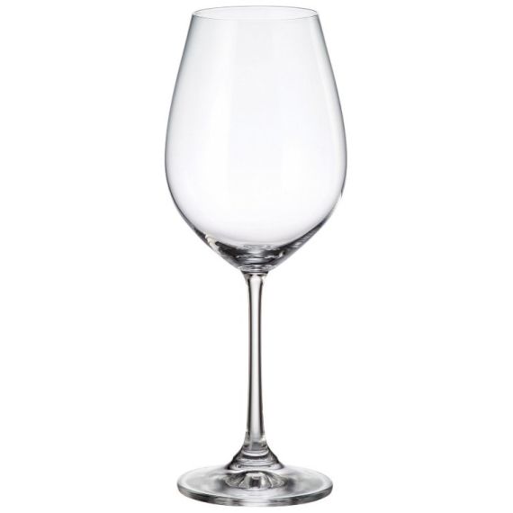 Набор из 6-ти бокалов для красного вина Columba, 500 мл, Crystal Bohemia