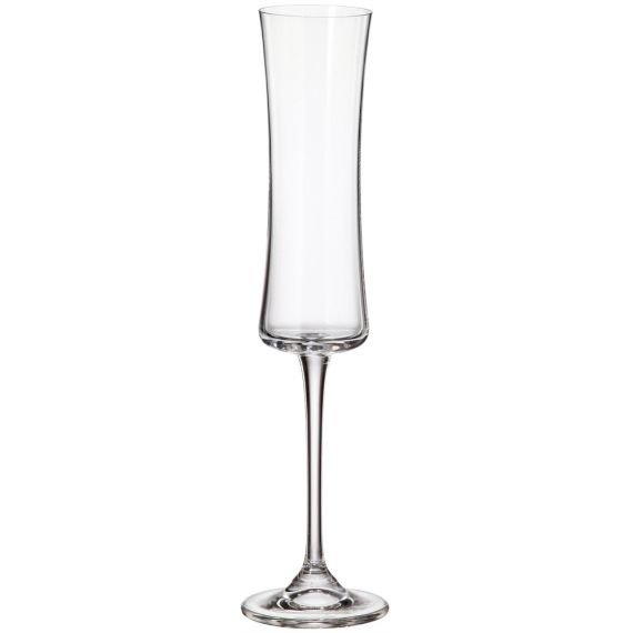 Набор из 6-ти бокалов для шампанского Buteo, 150 мл, Crystal Bohemia