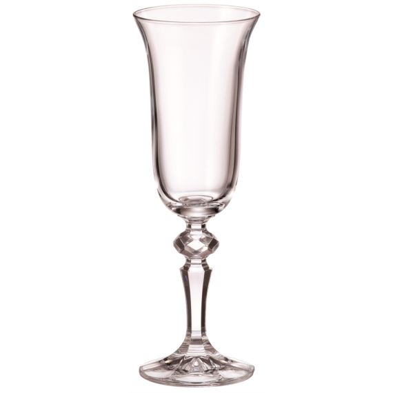 Набор из 6-ти бокалов для шампанского Falco, 150 мл, Crystal Bohemia