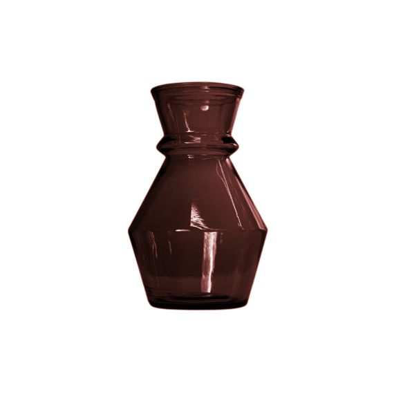 Ваза для цветов, 25 см Merida, темно-коричневая, San Miguel