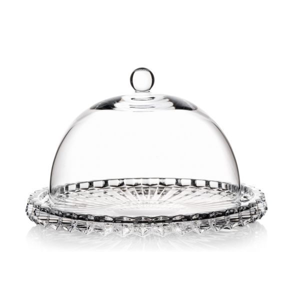 Блюдо круглое с крышкой 18 см, серия Crown Jewel, Rogaska