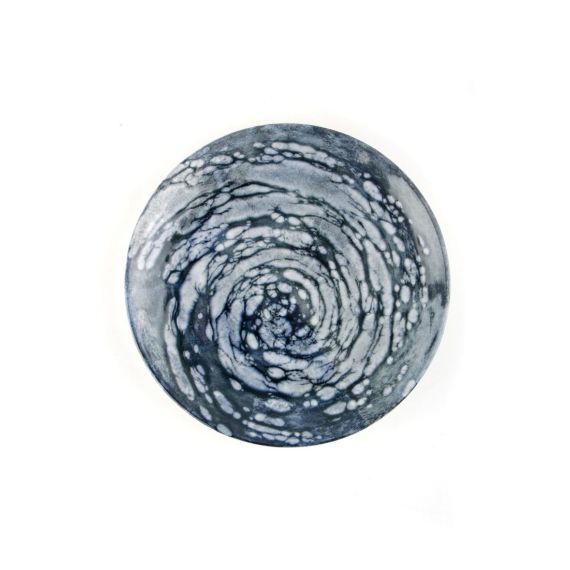 Тарелка плоская 17см, цвет серый, VORTEX, Porland