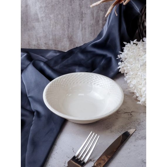 Салатник 16 см, цвет белый, ALUMILITE AQUA, Porland