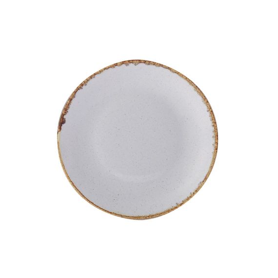 Тарелка мелкая без рима 30 cm, Seasons Серый, Porland
