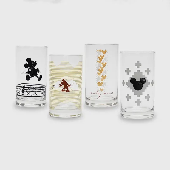 Набор стаканов 245 мл, 4 шт, серия BOHO Disney, Lucaris