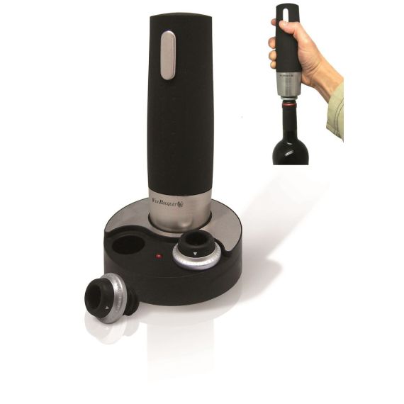 Помпа для вина электрическая с 2-мя пробками вакуумными, Vin Bouquet