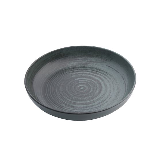 Салатник полуглубокий 22 см, Lykke зеленый, Porland