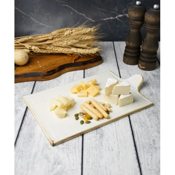 Блюдо для сыра 21х30 см, Seasons Бежевый, Porland