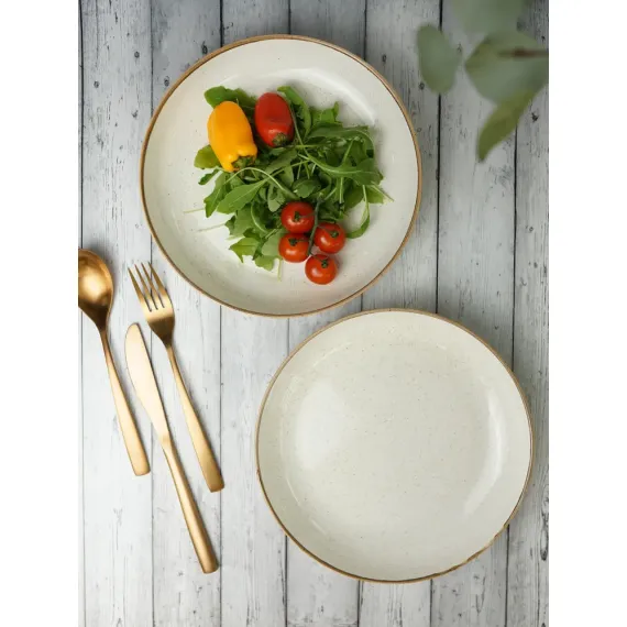 Набор салатников 22 см, 830 мл, 2 шт, Seasons Бежевый, Porland