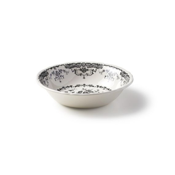 Салатник d 23,7 см, цвет декора черный, Bitossi