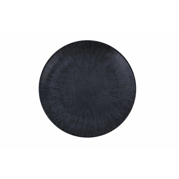 Тарелка мелкая, безбортовая, 26 см, темно-серый, SCATTER, Porland