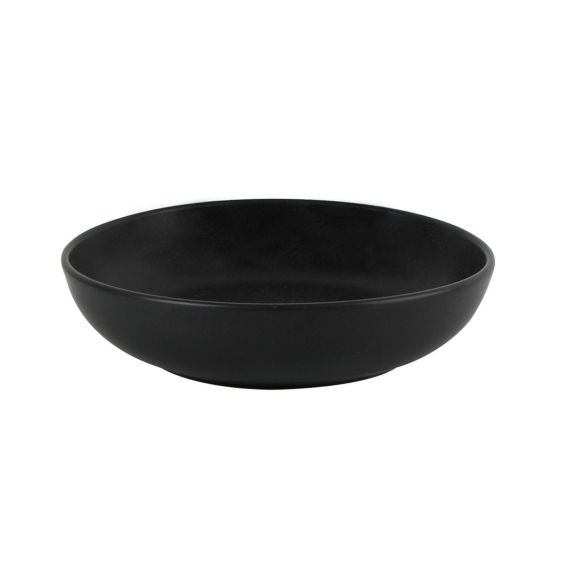 Салатник полуглубокий d 17 см h 4 см 415 мл, Seasons Черный, Porland