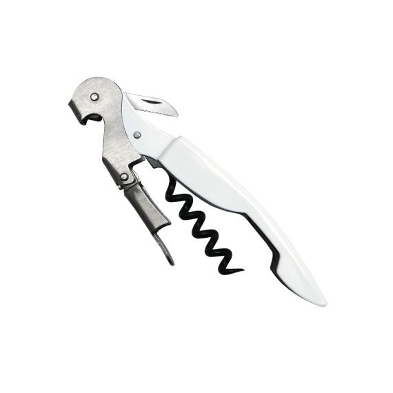 Нарзанник 3-х функциональный, двухступенчатый, белый, нержавеющая сталь, Vin Bouquet