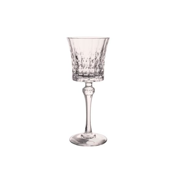 Набор из 6-ти бокалов для вина, 190 мл, d=80 мм, h=200 мм, коллекция LADY DIAMOND, Cristal d’Arques Paris