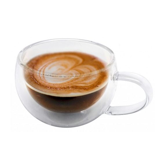 Чашка с двойными стенками 200 мл, d=85 мм, h=63 мм, термостекло, Vin Bouquet