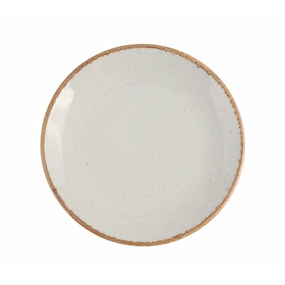 Тарелка 30 см безбортовая, Seasons Серый, Porland