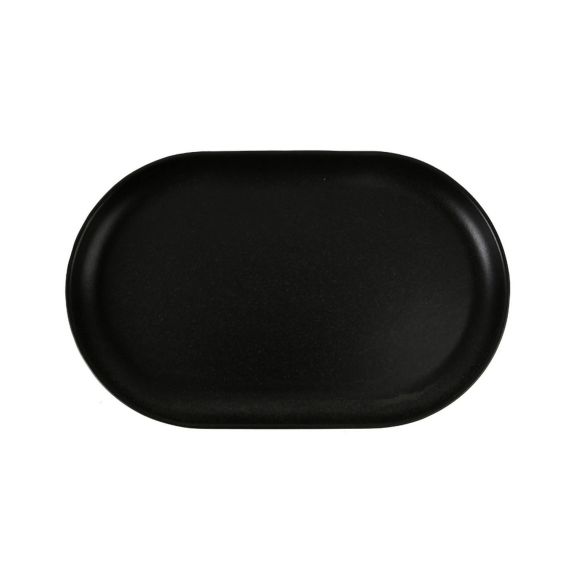 Блюдо овальное 32х20 см, Seasons Черный, Porland