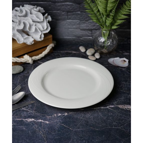 Тарелка 20 см, цвет белый, STORM, Porland