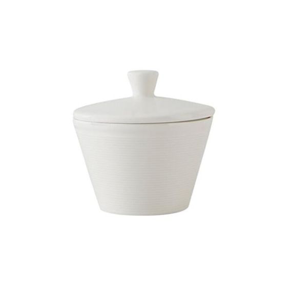 Сахарница с крышкой 250 мл, цвет белый, LINE, Porland