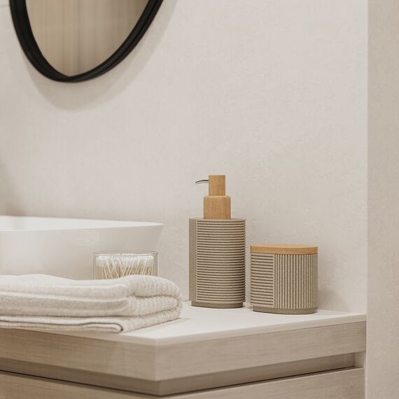 Банка для хранения Dune, песочная, Bergenson Bjorn Bath, изображение 3
