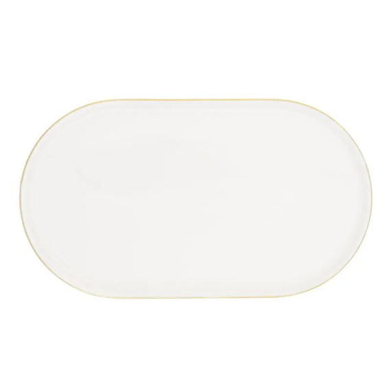 Блюдо овальное 28см, CHOPIN GOLD, Porland