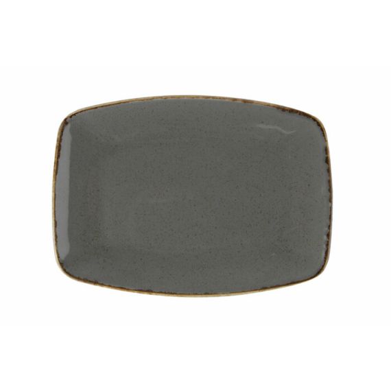 Тарелка плоская 32 см, Seasons Темно-серый, Porland