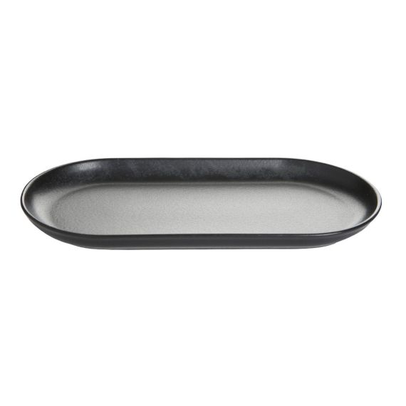 Блюдо овальное 30х15 см, Seasons Черный, Porland