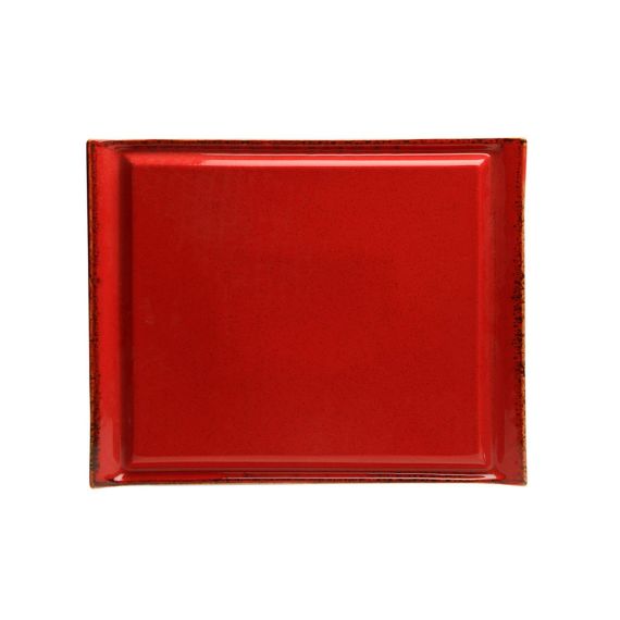 Блюдо для стейка 32х26 см, Seasons Красный, Porland