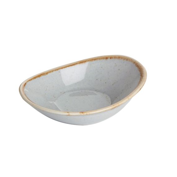 Соусник овальный 7х11 см, Seasons Серый, Porland